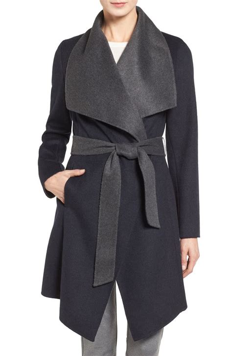 michael kors wool coat sale|Wool Blend Wrap Coat .